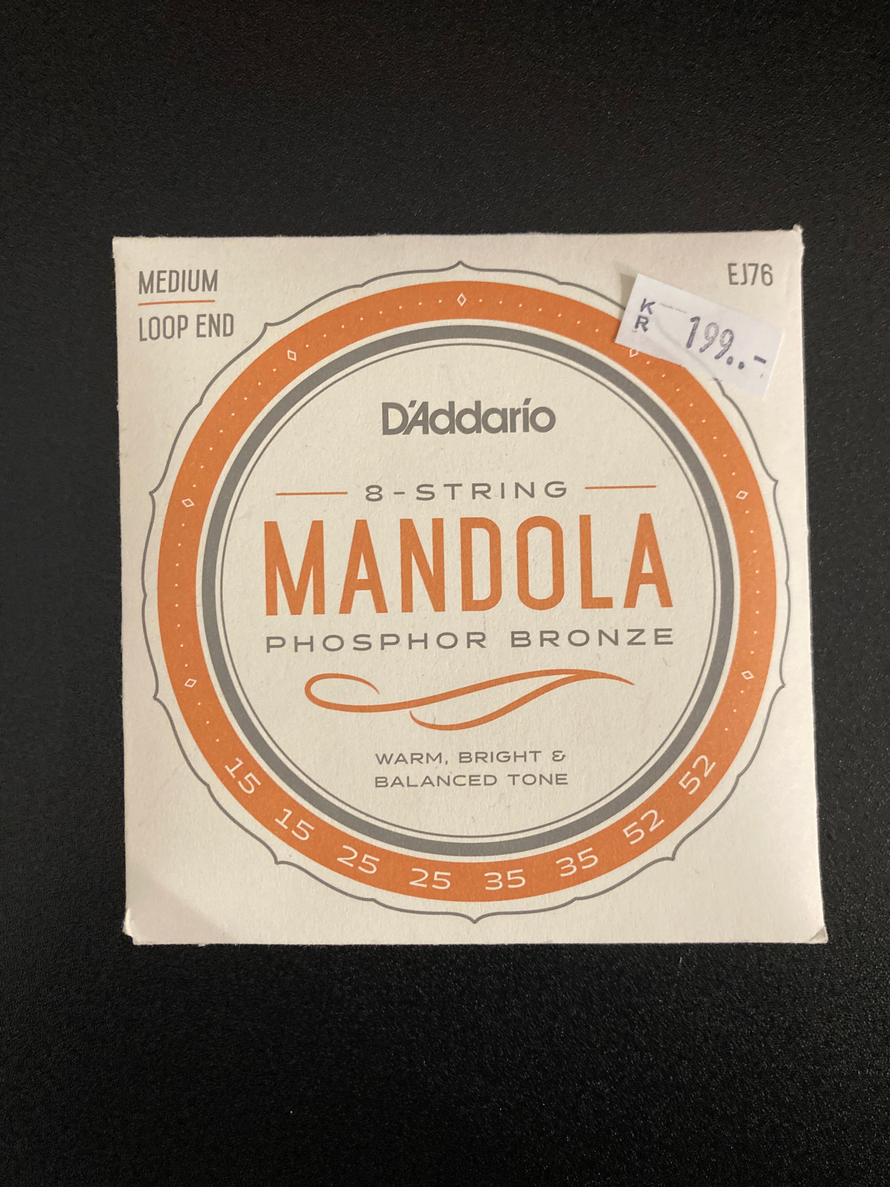 D’addario 8 String Mandola Medium