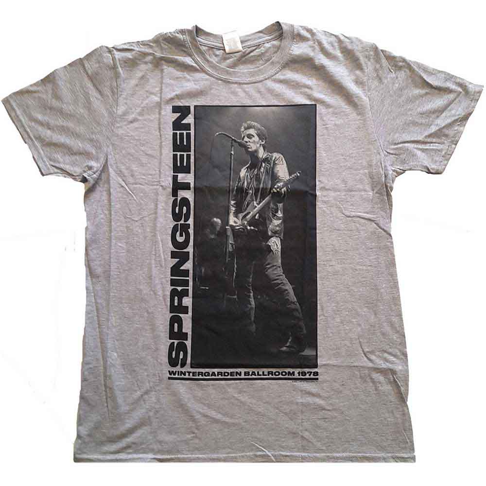 Bruce Springsteen Unisex T-Shirt: Wintergarden Photo