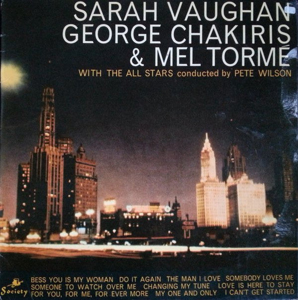 Sarah Vaughan, George Chakiris & Mel Tormé With The All Stars Conducted By Pet