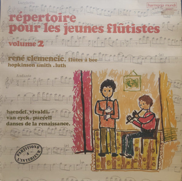 Répertoire Pour Les Jeunes Flûtistes - Volume 2