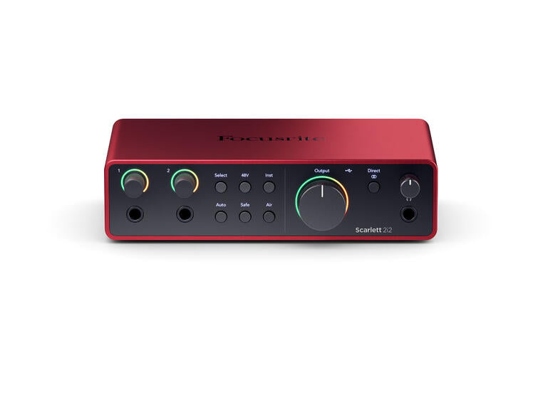 Focusrite Scarlett 2i2 Gen4 - Lydkort