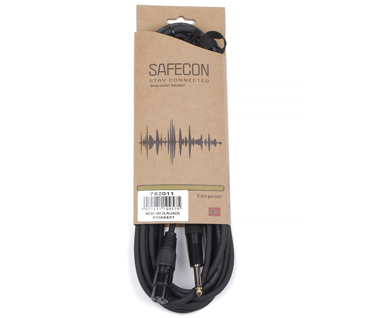 SAFECON MC65 6m JACK/XLR HUN